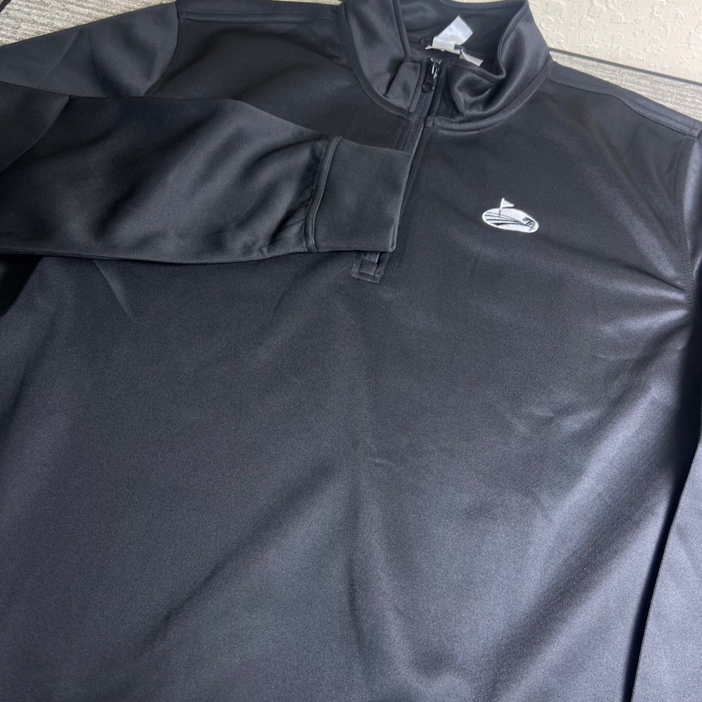Clique Pullover 1/4 Zip Mens Golf Quarter Zip Athletic Performance XL Black